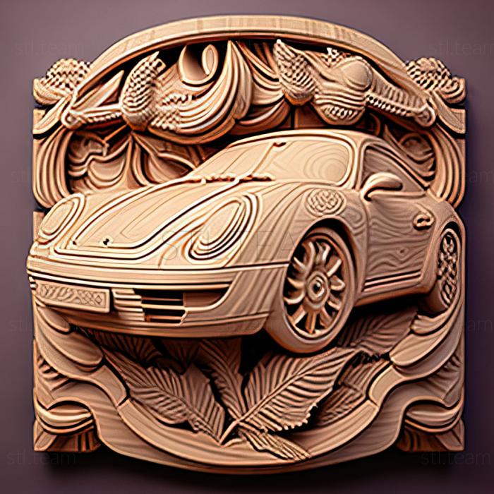 3D модель Porsche 989 (STL)